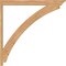 Ekena Millwork Thorton Traditional Smooth Outlooker, Western Red Cedar, 5 1/2"W x 48"D x 48"H OUT06X48X48THR01SWR - alternate 3
